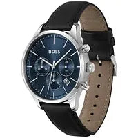 HUGO BOSS Avery Chrono 5 Bar Leather