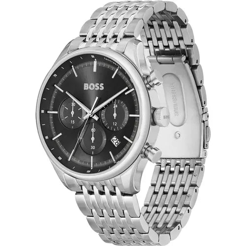 HUGO BOSS Gregor Chrono with Mesh Bracelet