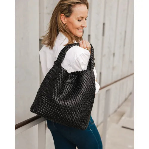 Louenhide Gabby Woven Tote Bag
