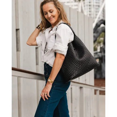 Louenhide Gabby Woven Tote Bag