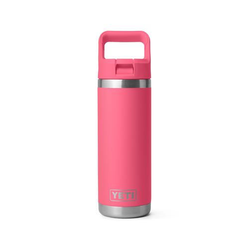 YETI Rambler Water Bottle with Color-matched Straw Cap