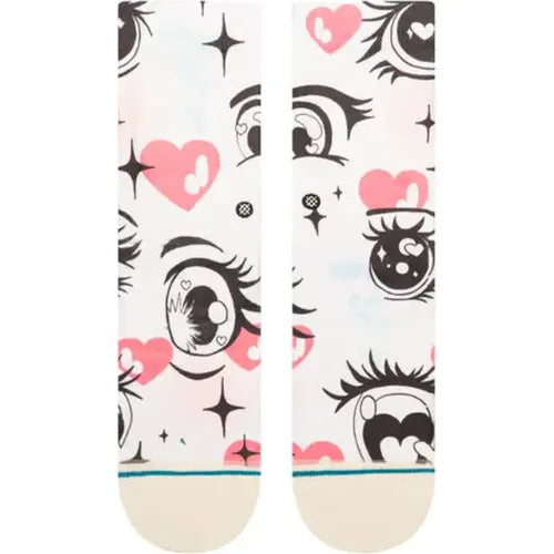 Load image into Gallery viewer, Stance For U Only Poly Crew Socks
