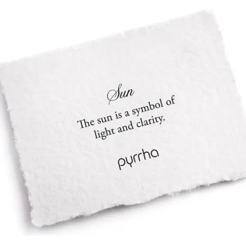 Pyrrha Sun Symbol Stud