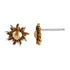 Pyrrha Sun Symbol Stud