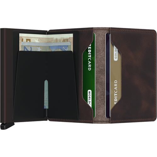 Secrid Slimwallet Vintage Chocolate/Chocolate 1 Sz