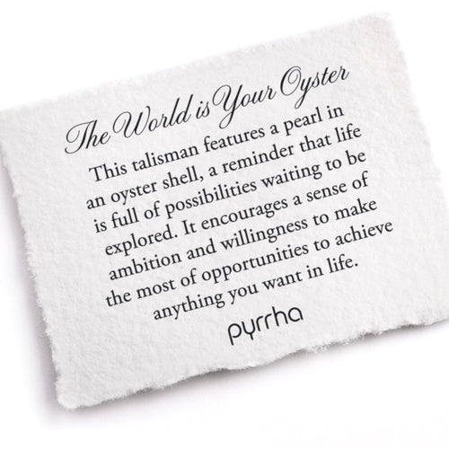 Pyrrha The World Is Your Oyster
