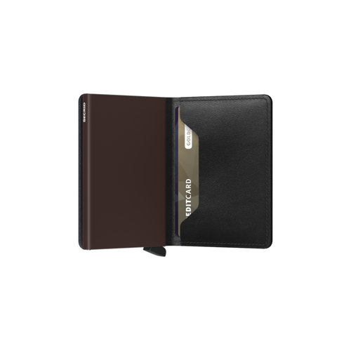 Secrid Slimwallet Vintage Black Brown 1 SZ