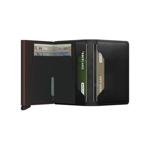 Secrid Slimwallet Vintage Black Brown 1 SZ