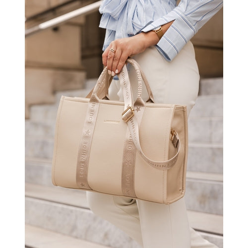Louenhide Manhattan Logo Tote Bag