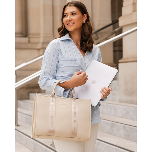Louenhide Manhattan Logo Tote Bag