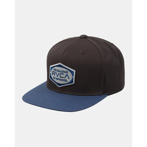 Load image into Gallery viewer, RVCA Industrial Snapback Hat

