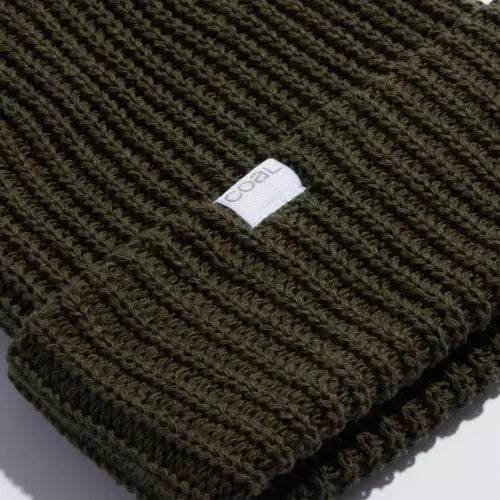 COAL The Eddie Recycled Knit Cuff Beanie