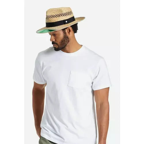 Brixton Hunter Straw Fedora