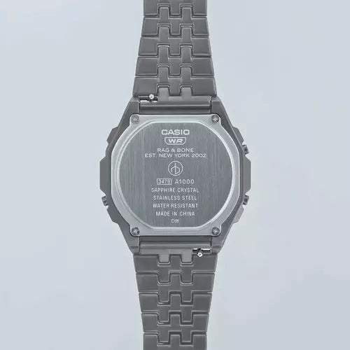 G-Shock Rag & Bone X Casio Vintage A1000RCG-8B Limited Edition Watch