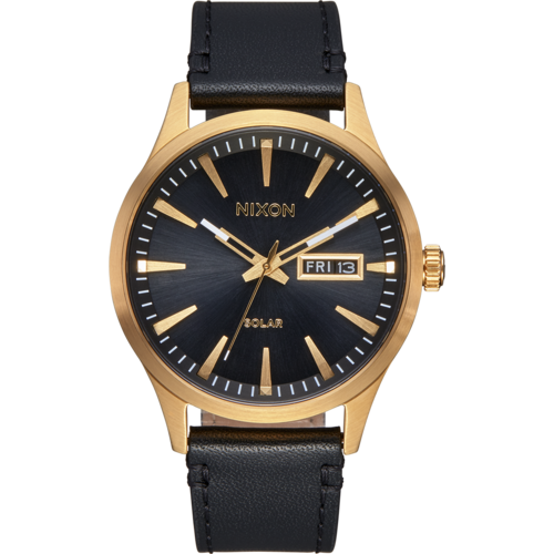 Load image into Gallery viewer, Nixon Sentry Solar Leather
