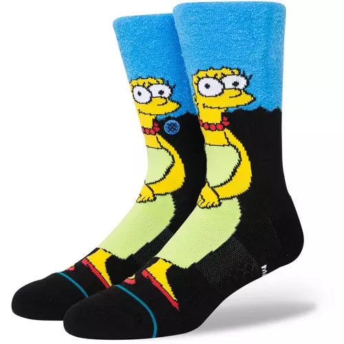 Load image into Gallery viewer, Stance The Simpsons X Stance Marge Crew Socks
