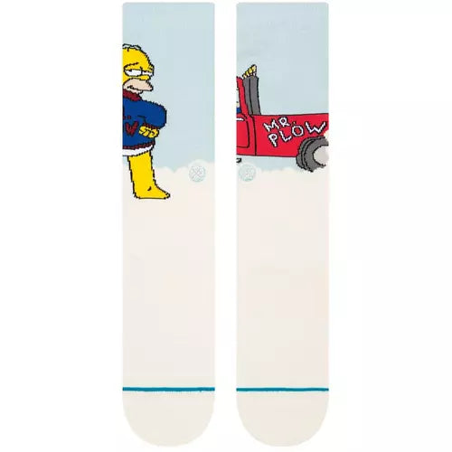 Load image into Gallery viewer, Stance The Simpsons X Stance Mr. Plow Crew Socks
