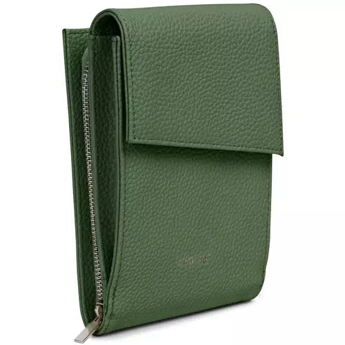 Load image into Gallery viewer, Matt &amp; Nat Met Vegan Crossbody Wallet - Purity
