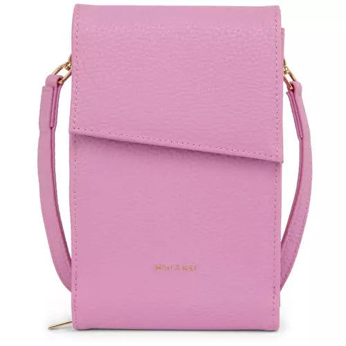 Load image into Gallery viewer, Matt &amp; Nat Met Vegan Crossbody Wallet - Purity
