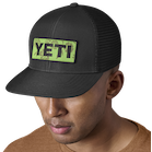 YETI Floral Logo Badge Trucker Hat