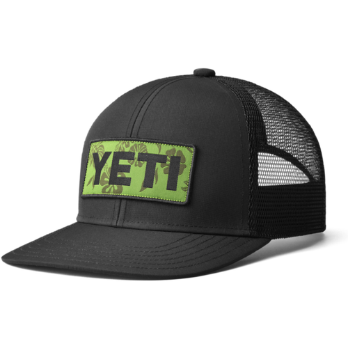 Load image into Gallery viewer, YETI Floral Logo Badge Trucker Hat
