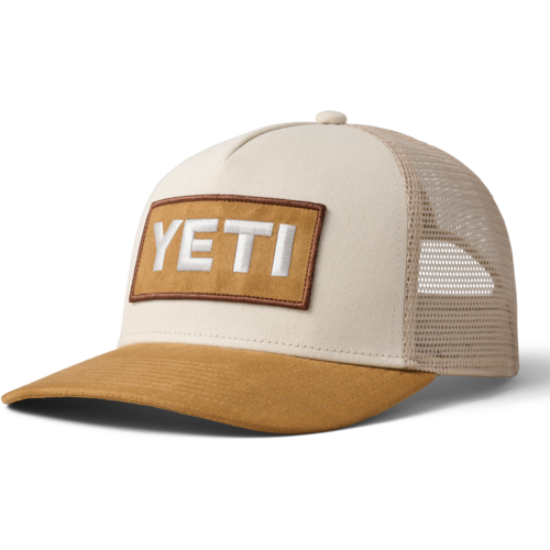 Load image into Gallery viewer, YETI Logo FX Suede Brim Trucker Hat
