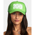 RVCA Checker Trucker Hat