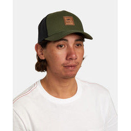 Load image into Gallery viewer, RVCA VA All The Way Curved Trucker Hat
