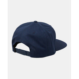 Load image into Gallery viewer, RVCA Arched Snapback Hat
