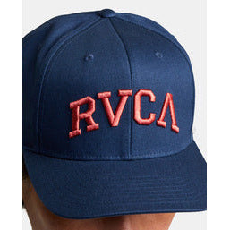 Load image into Gallery viewer, RVCA Arched Snapback Hat
