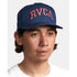 RVCA Arched Snapback Hat