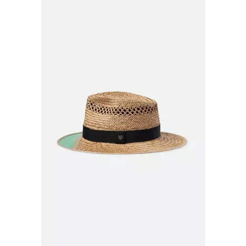 Brixton Hunter Straw Fedora