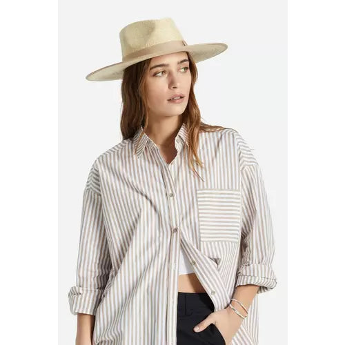 Brixton Jo Straw Rancher Hat